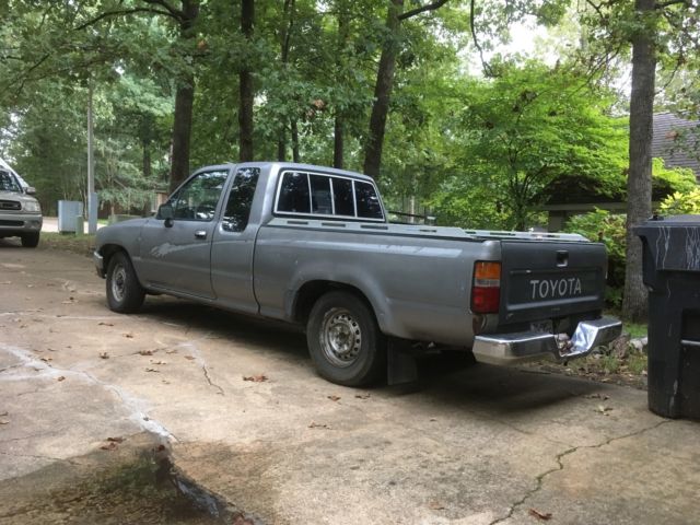 1993 gray Toyota Tacoma Extended Cab Pickup