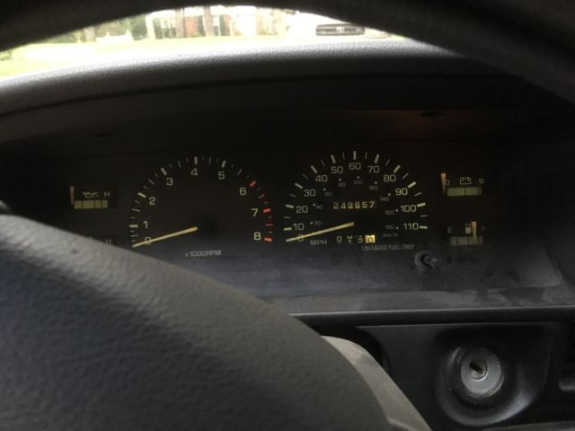 1993 gray Toyota Tacoma Extended Cab Pickup