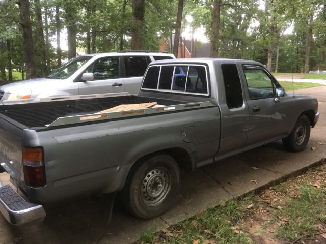 1993 gray Toyota Tacoma Extended Cab Pickup