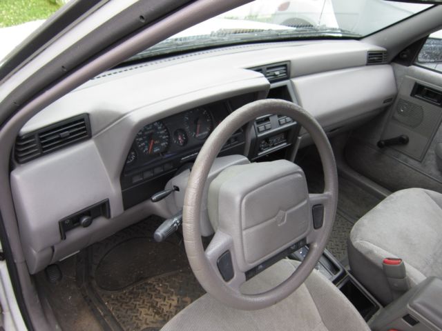 1994 White Dodge Shadow Coupe
