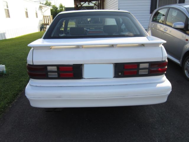 1994 White Dodge Shadow Coupe