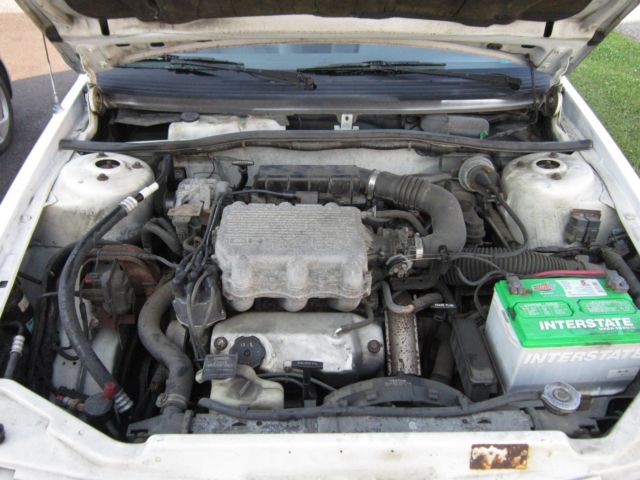 1994 White Dodge Shadow Coupe