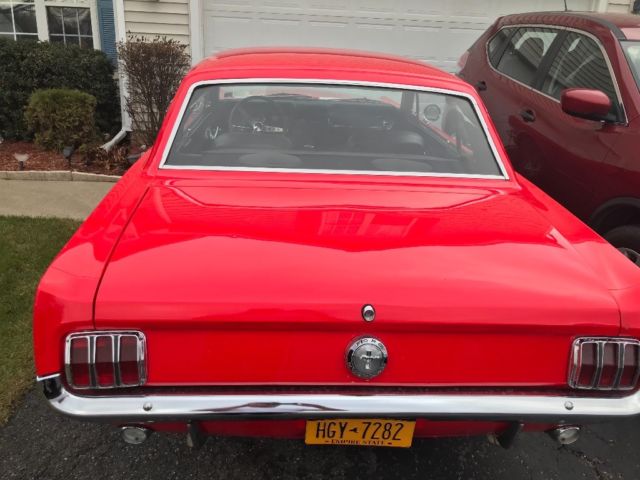 1966 Red Ford Mustang Coupe