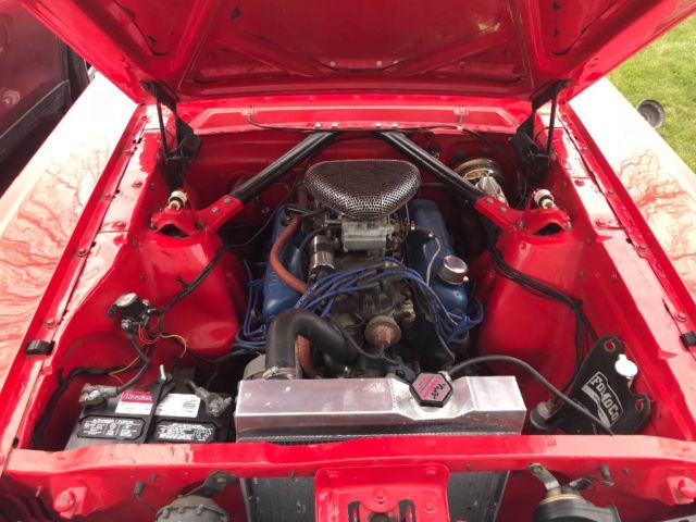1966 Red Ford Mustang Coupe