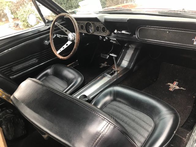 1966 Red Ford Mustang Coupe