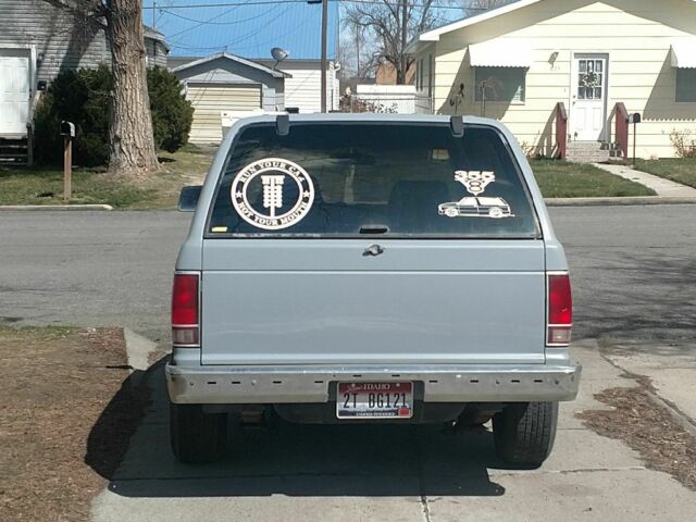 1990 Gray Chevrolet Blazer