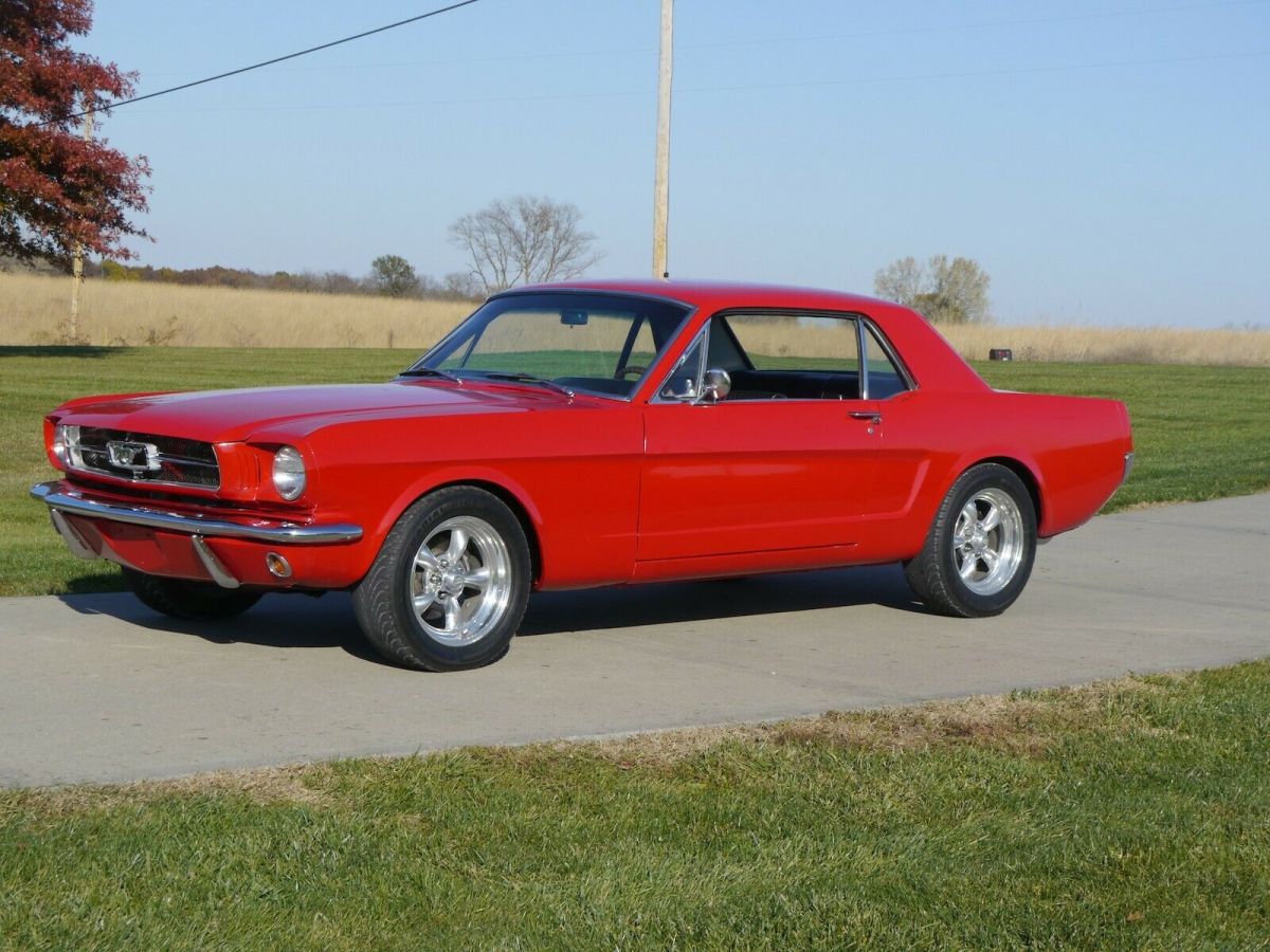 1965 Red Ford Mustang Coupe