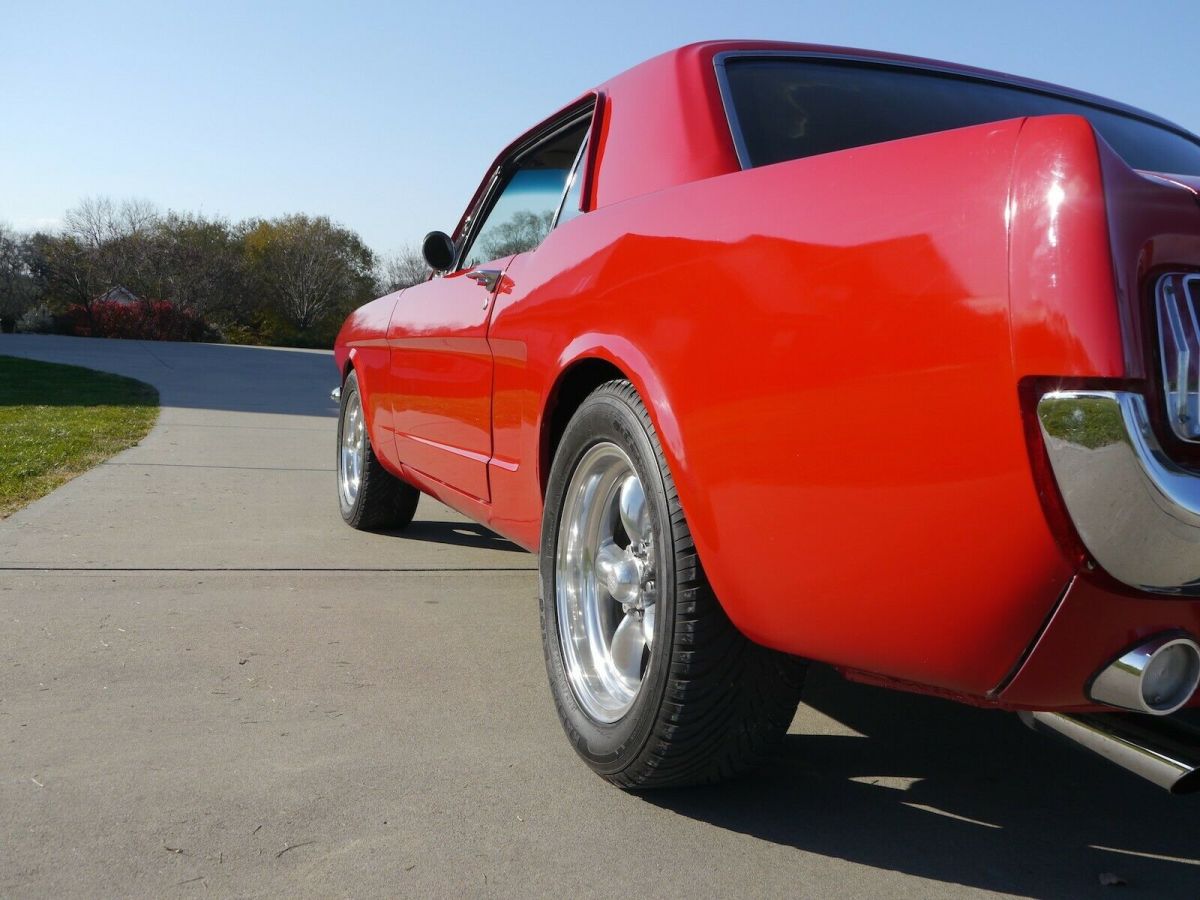 1965 Red Ford Mustang Coupe