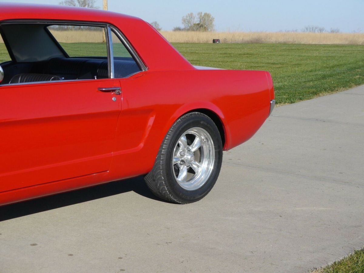 1965 Red Ford Mustang Coupe