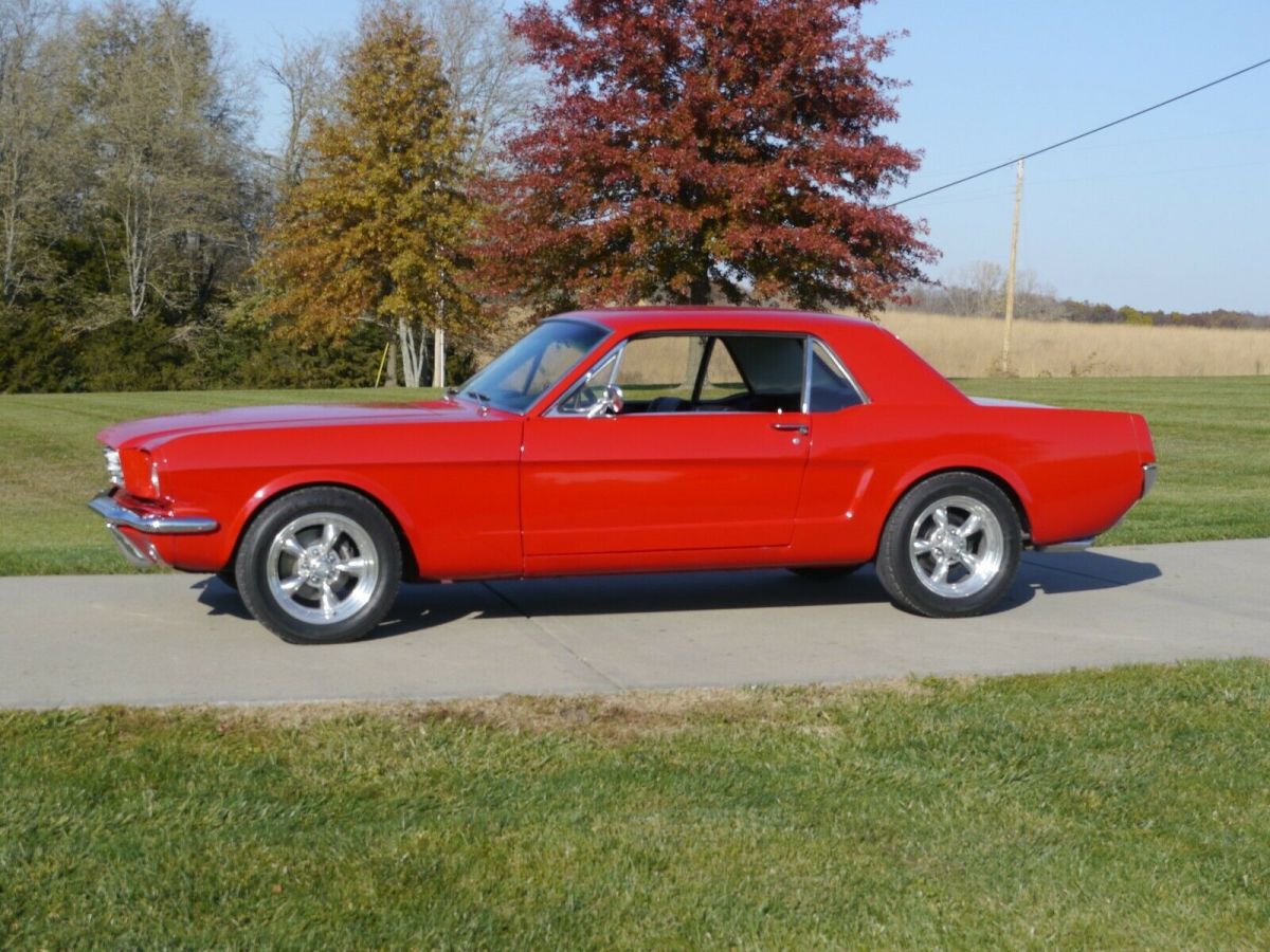 1965 Red Ford Mustang Coupe