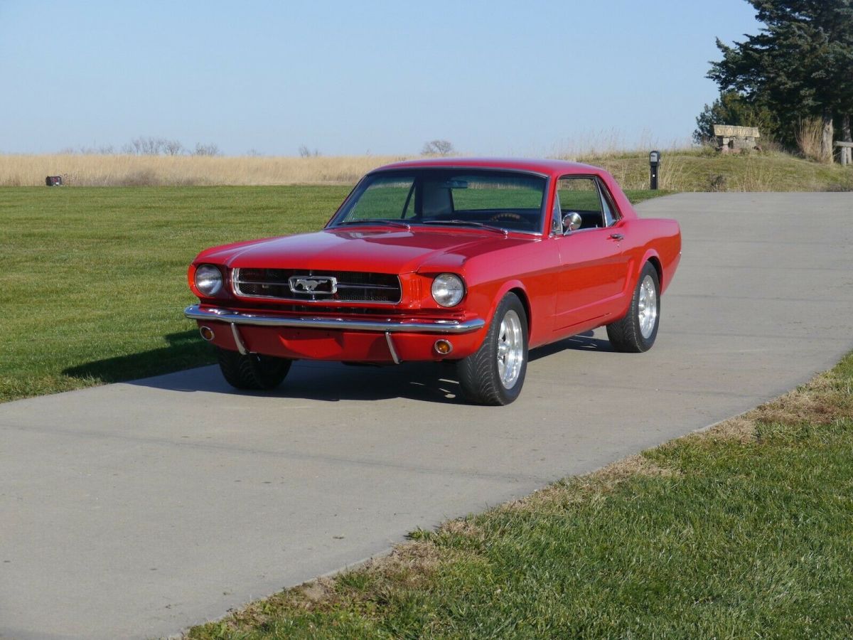 1965 Red Ford Mustang Coupe