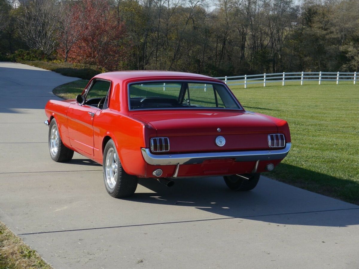 1965 Red Ford Mustang Coupe