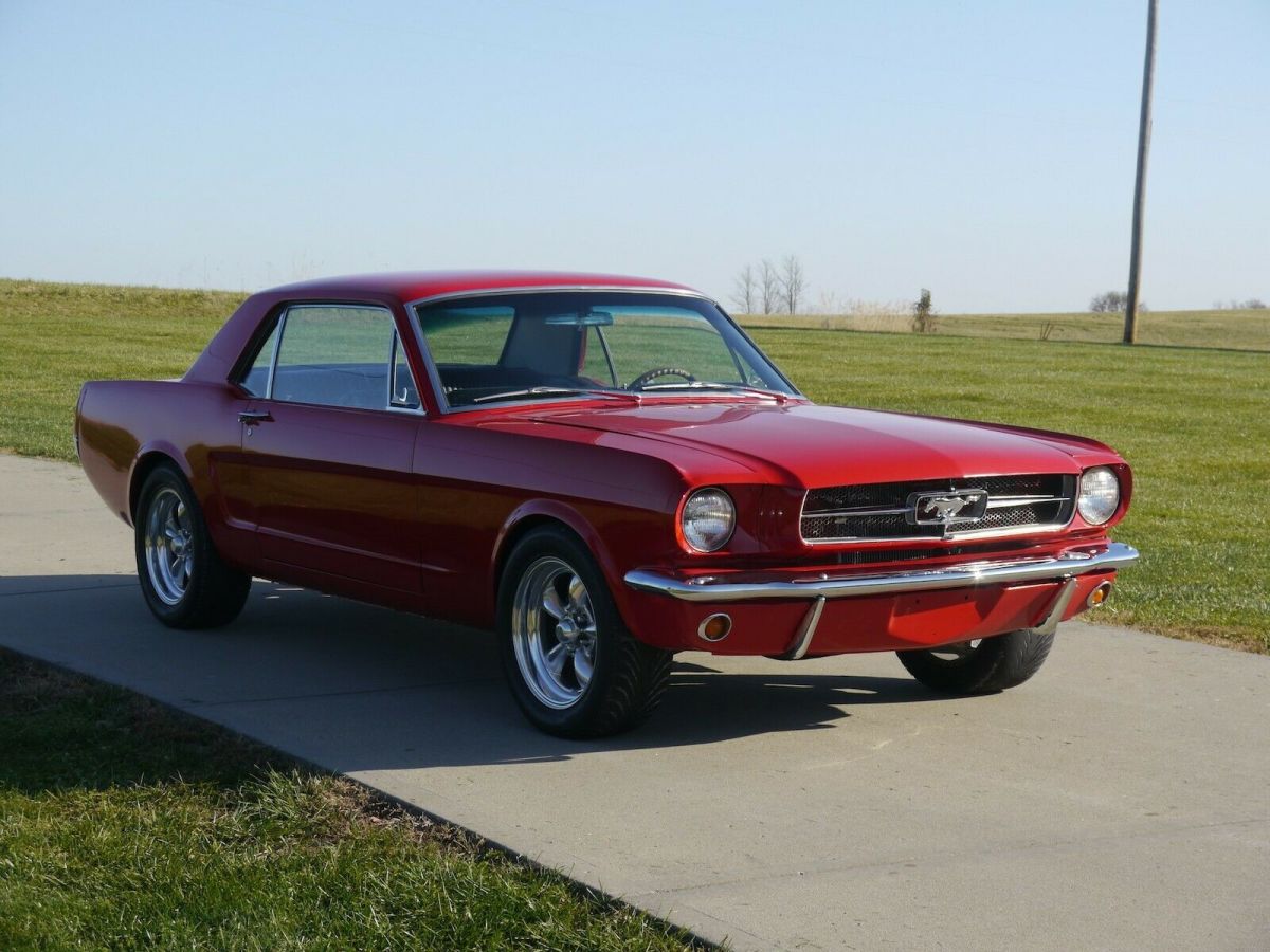 1965 Red Ford Mustang Coupe