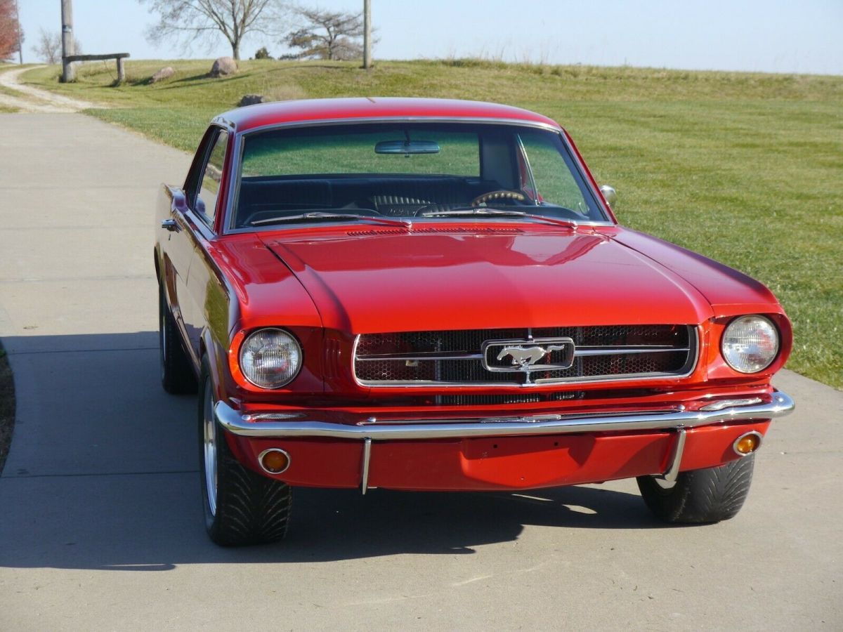 1965 Red Ford Mustang Coupe