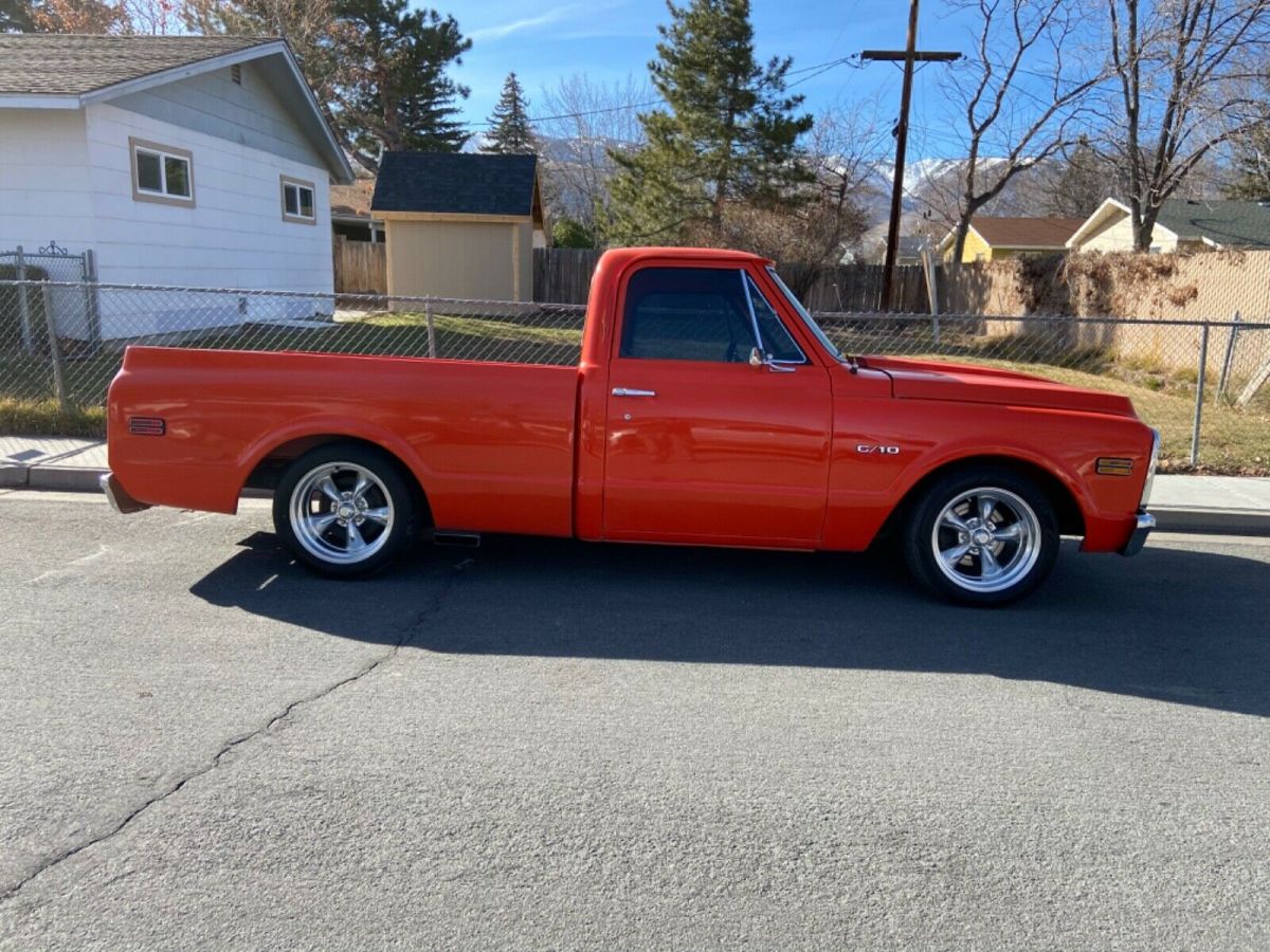 1970 Orange Chevrolet C-10 --
