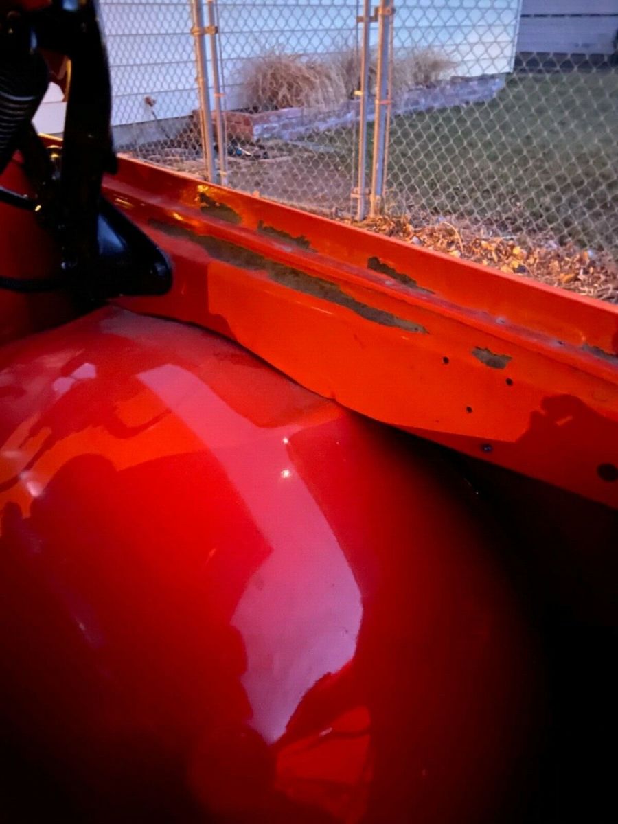 1970 Orange Chevrolet C-10 --