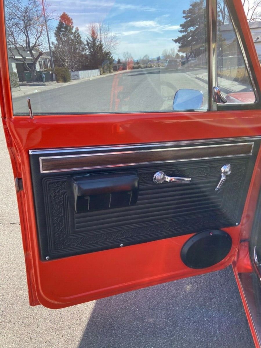 1970 Orange Chevrolet C-10 --