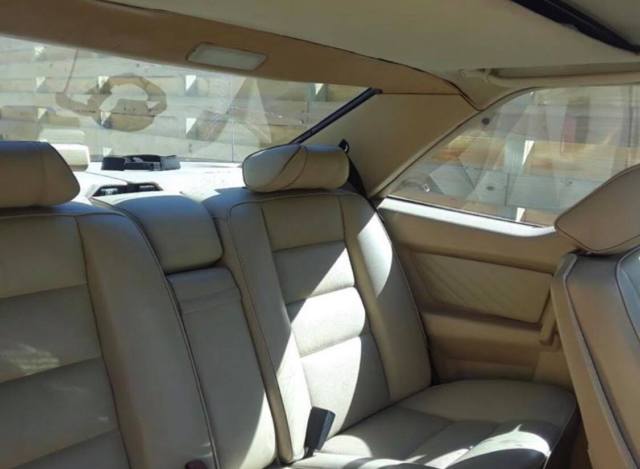 1991 Blue Mercedes-Benz 500-Series Coupe