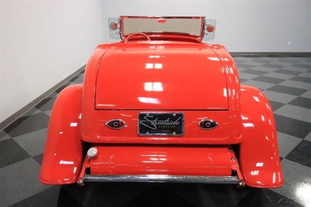 1932 Red Ford Roadster