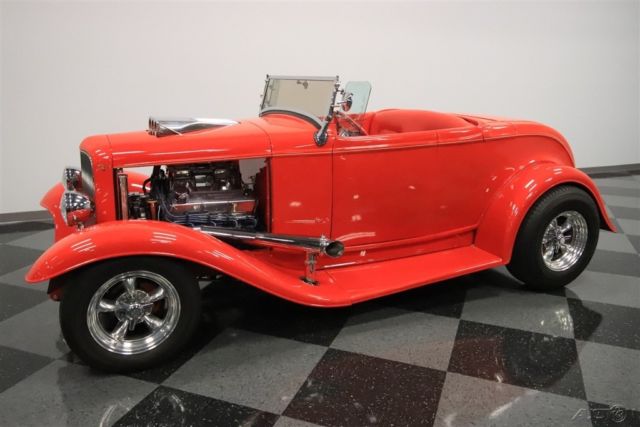 1932 Red Ford Roadster