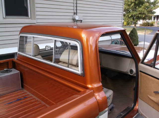 1971 white, copper Chevrolet C-10