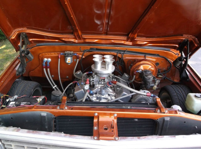 1971 white, copper Chevrolet C-10