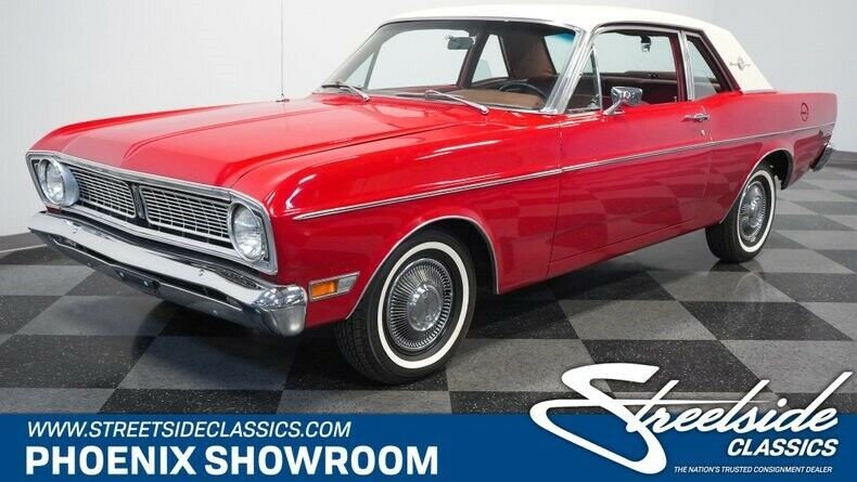 1968 Red Ford Falcon Coupe