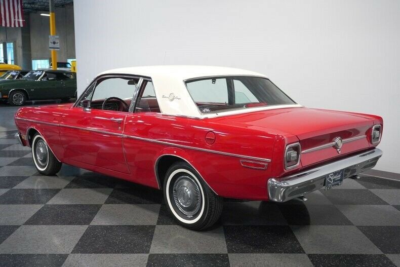 1968 Red Ford Falcon Coupe