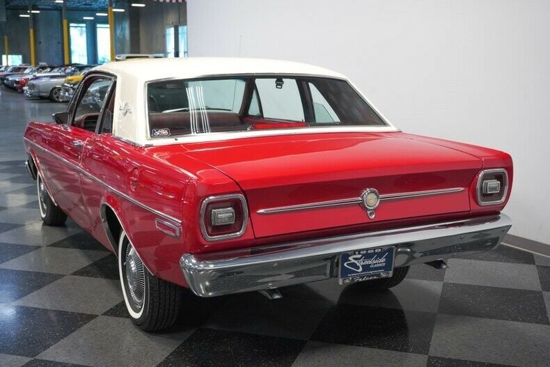 1968 Red Ford Falcon Coupe