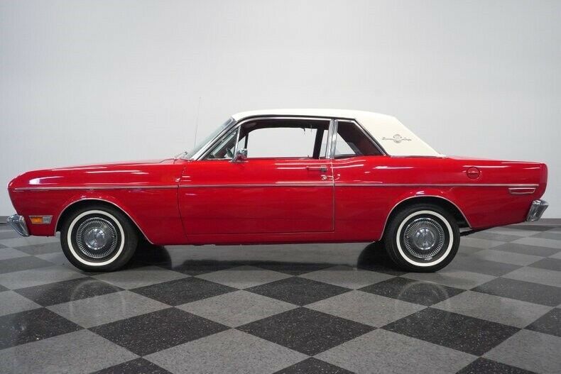1968 Red Ford Falcon Coupe