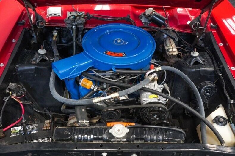 1968 Red Ford Falcon Coupe