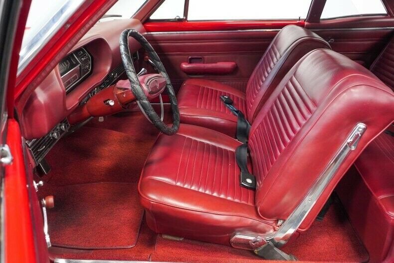 1968 Red Ford Falcon Coupe