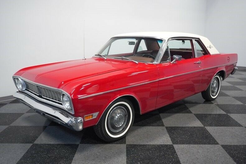 1968 Red Ford Falcon Coupe