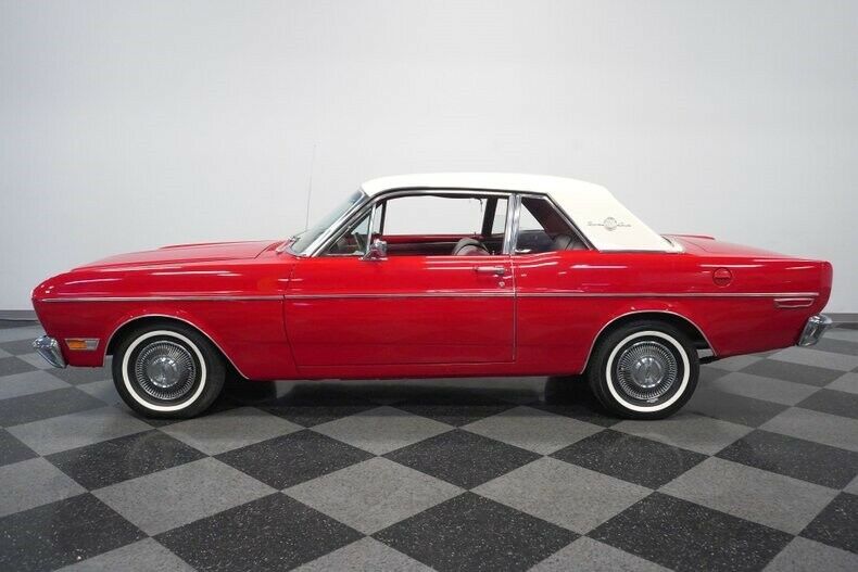 1968 Red Ford Falcon Coupe