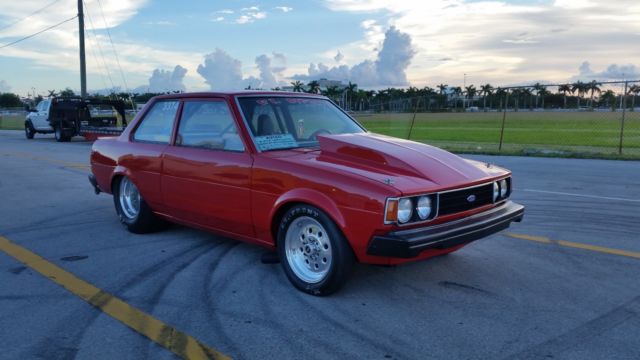 1980 Red Toyota Corolla