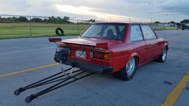1980 Red Toyota Corolla