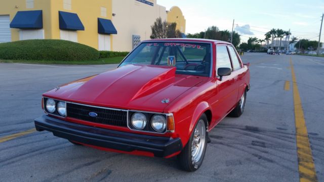 1980 Red Toyota Corolla