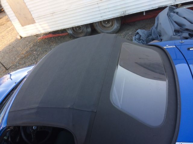 1991 Blue Mazda MX-5 Miata Convertible