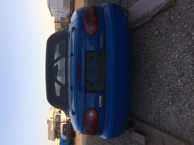 1991 Blue Mazda MX-5 Miata Convertible