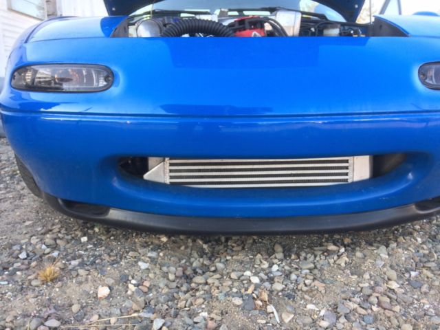 1991 Blue Mazda MX-5 Miata Convertible