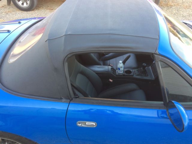 1991 Blue Mazda MX-5 Miata Convertible