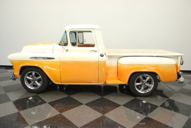 1957 White Chevrolet 3100 Pickup (Truck)