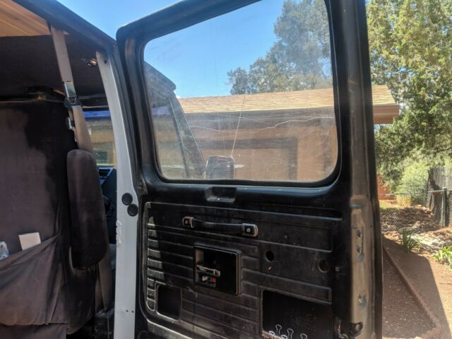 1987 Black Chevrolet K30 Standard Passenger Van