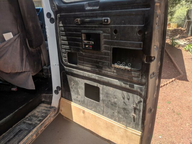 1987 Black Chevrolet K30 Standard Passenger Van