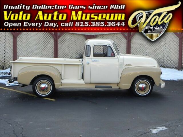 1953 Beige GMC 5 Window Pickup Truck