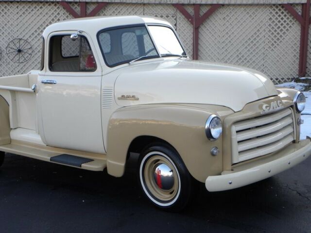 1953 Beige GMC 5 Window Pickup Truck