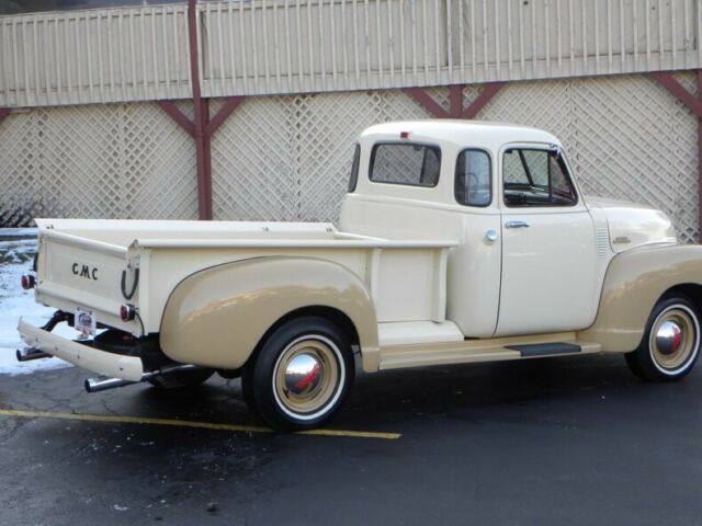 1953 Beige GMC 5 Window Pickup Truck