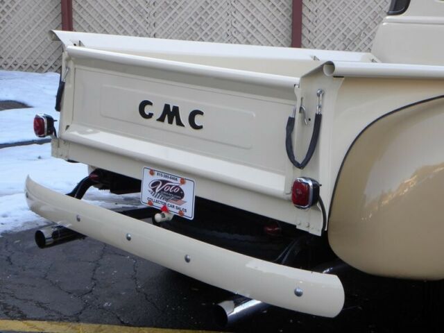 1953 Beige GMC 5 Window Pickup Truck