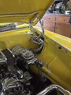 1955 yellow/white Chevrolet Bel Air/150/210 Bel Air 2 dr. hard top