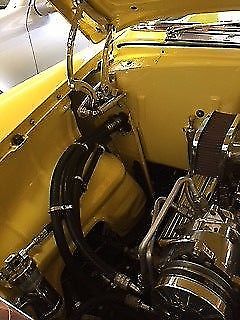 1955 yellow/white Chevrolet Bel Air/150/210 Bel Air 2 dr. hard top